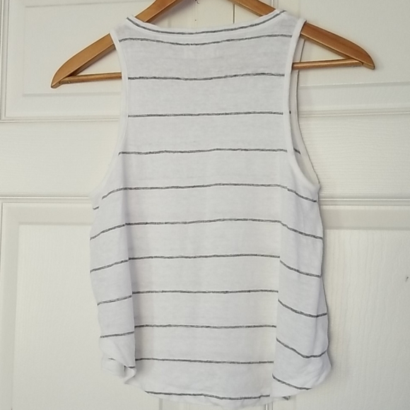Madewell linen Allegro crop tank top xs - Picture 4 of 8